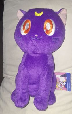 Sailor Moon Luna Cat Plush Toy