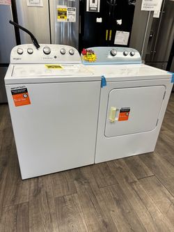 Whirpool Washer & Electric Dryer Set Take It Home $0 Initial Payment Read Description