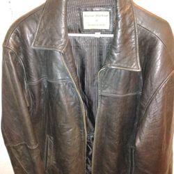 Boston Harbour Mens Leather Jacket