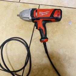 Milwaukee 1/2 in. Impact Wrench with Rocker Switch and Detent Pin Socket Retention