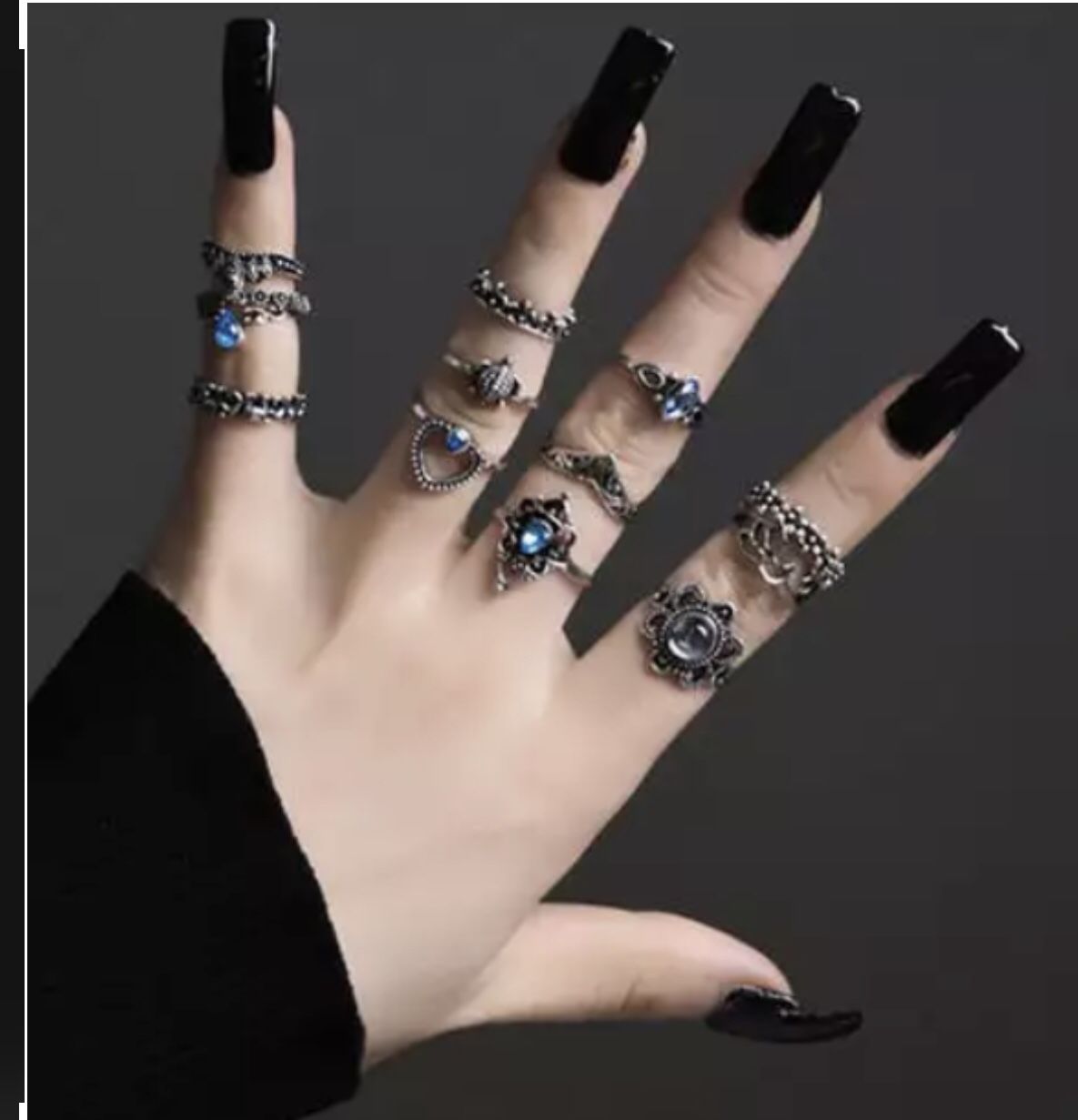 Gorgeous 2021 New Styles Rings Set of 11