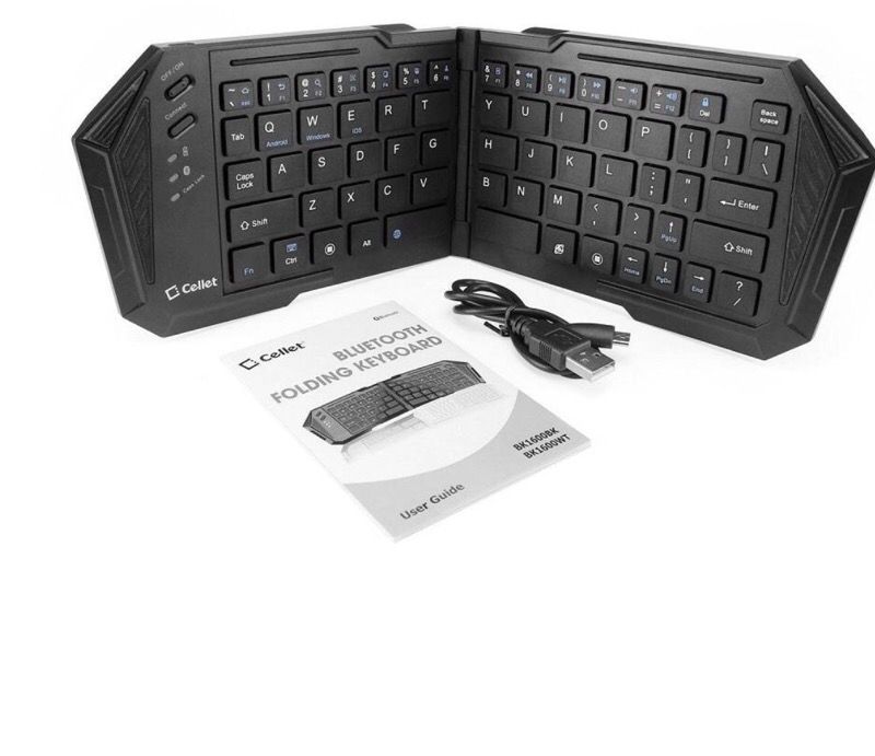 Foldable Bluetooth Keyboard w/ charger