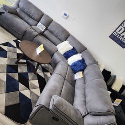 Winter Clearance Sale. Alejandro Gray Modular Reclining Sectional Only $1599. Easy Finance Option. Same-Day Delivery.