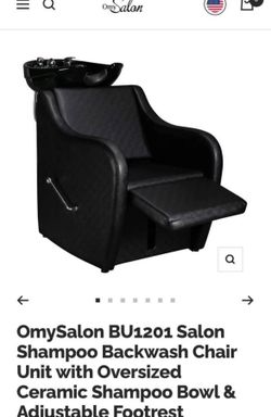 Salon Shampoo Backwash Chair