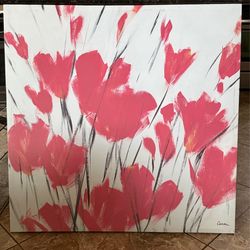Red Poppy Canvas Print