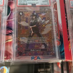 Psa 10 Rob Lucci