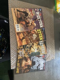 Dc comics All-Star Western **autograpghed**