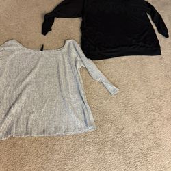 3X Long Sleeve Ladies Tops