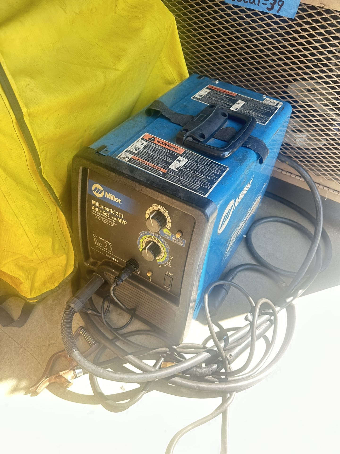 Miller Millermatic 211 Auto Set with MVP MIG Welder