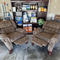 Twin Recliners - North Carolina Wood