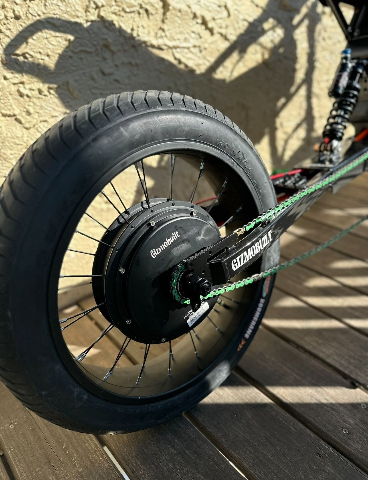 80mph+ E-bike Motor 20x4 Custom Built One Of A Kind 5000w