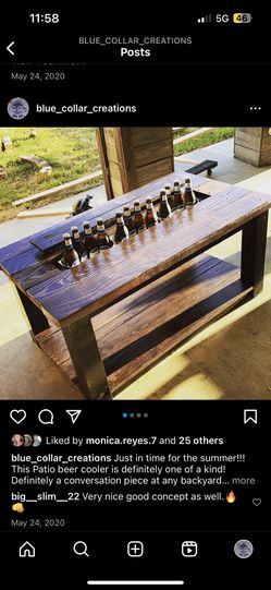 Custom Made Patio Coffee Tables ( Made To Order)