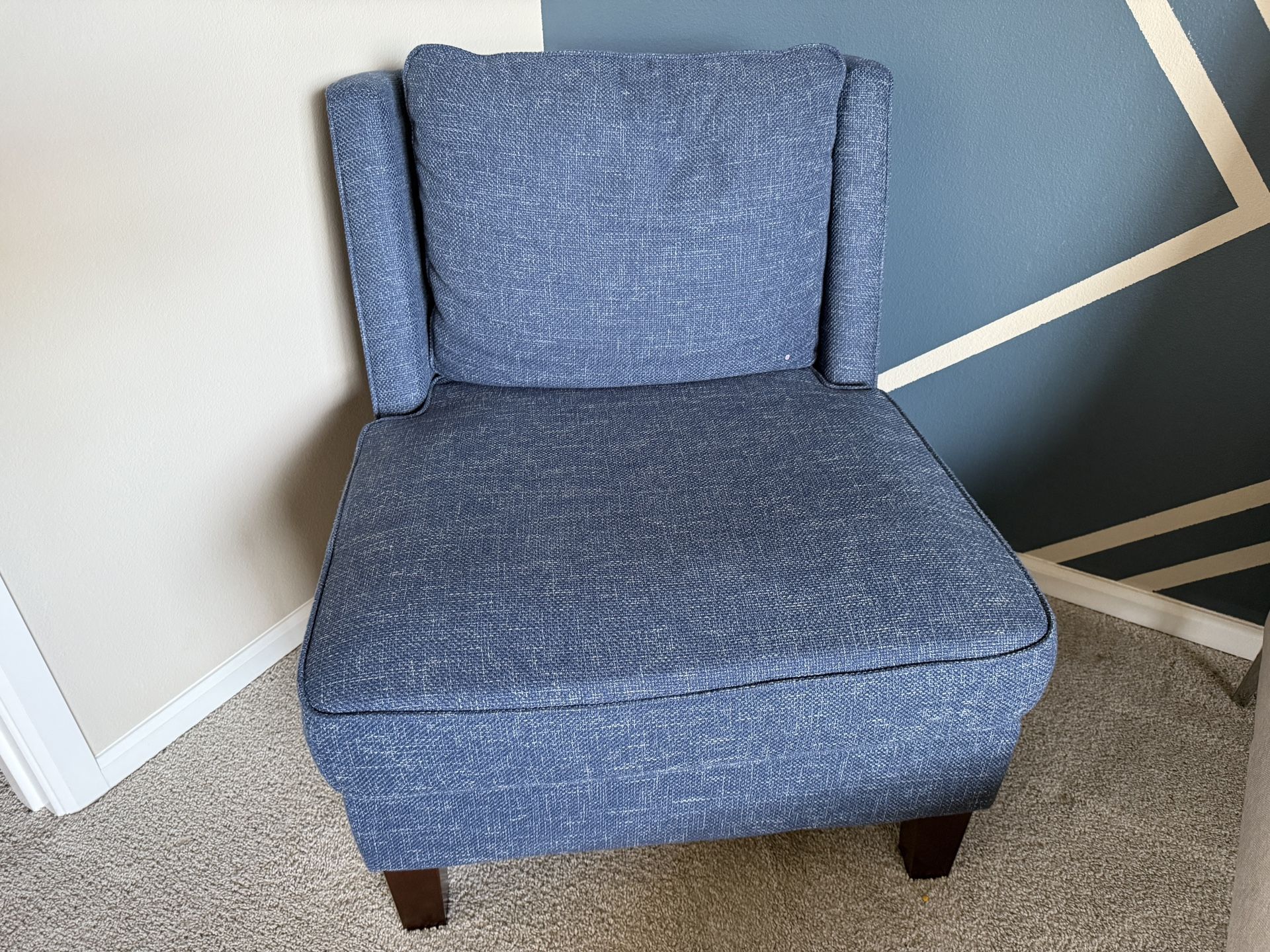 Accent Chair with Wingback Design