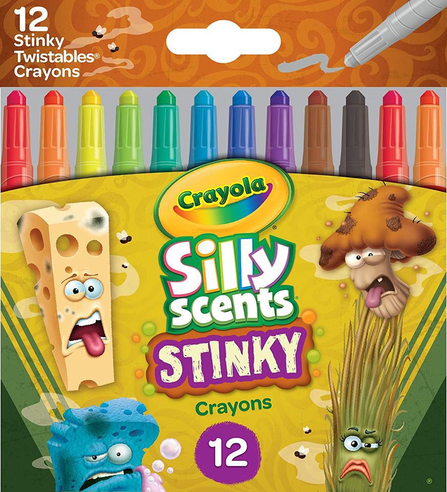 Crayola Silly Scents Mini Twistables Stinky.