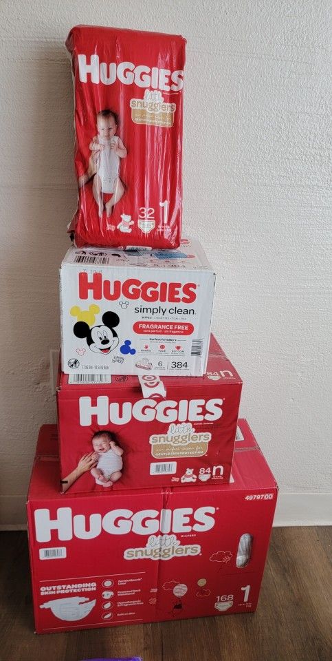 Huggies Diapers / Wipes