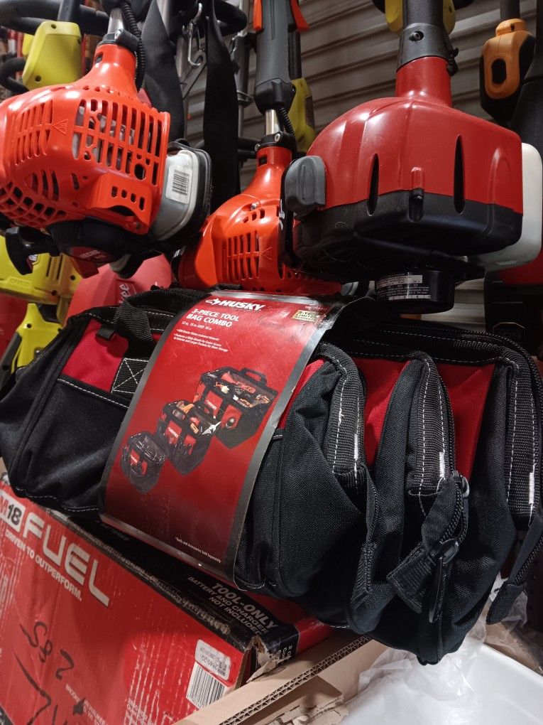 Husky 3-Piece Tool Bag Combo. 12in., 15in., And 18in.