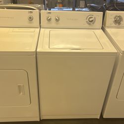Whirlpool Heavy Duty Super Capacity Top Load Washer And Electric Dryer Set