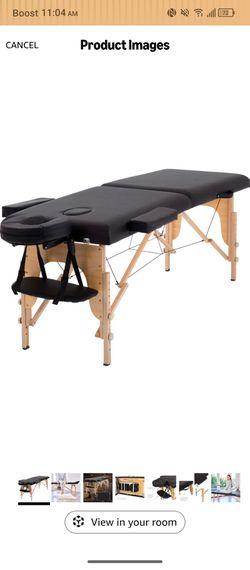 Massage table