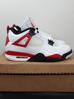 Air Jordan 4 “Red Cement” (2023) Size 8.5M (Replacement Box)