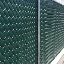 Chain Link Fence Privacy Weave