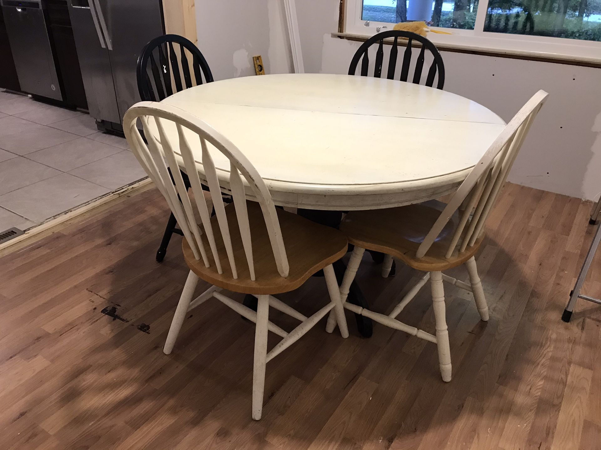 Dining table with chairs