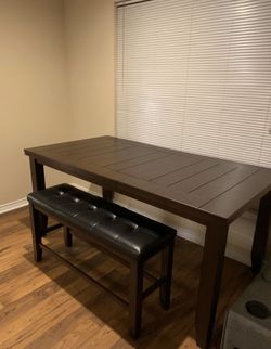 Table with bench