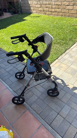 Walker with 6 inch wheels