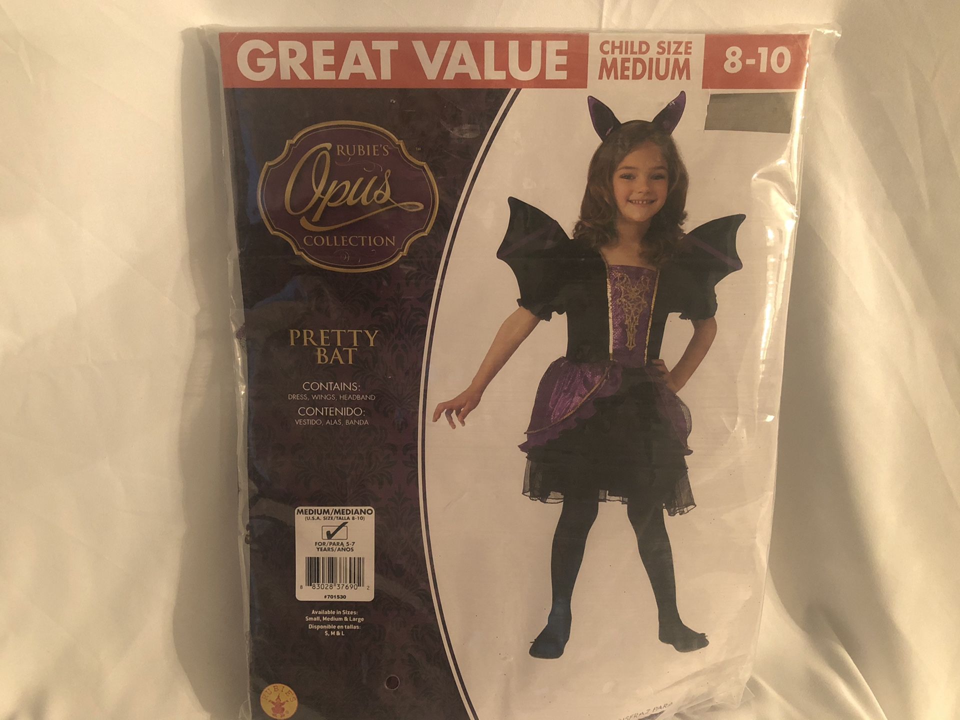 Pretty Bat kids costume