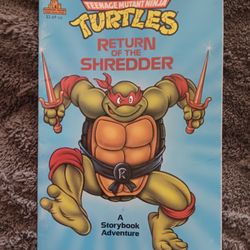 1990s TMNT storybook