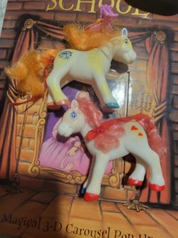 Set of 2  Vintage Lanard My Little Pony Toys, Read Description