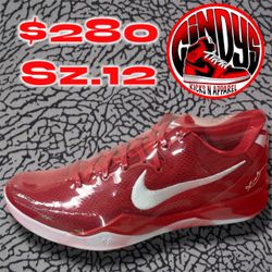Nike Kobe VIII 8 Protro University Red/White