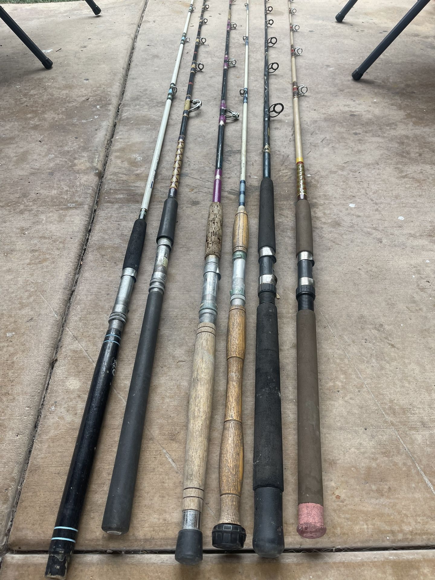 Fishing Rods Starting From $10 $20 $25 $30 Each Obo!!!!!