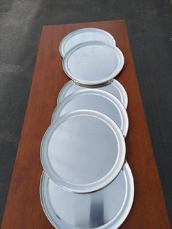6 Brand New 12" Pizza Pans * Cook Restaurant Commercial 
