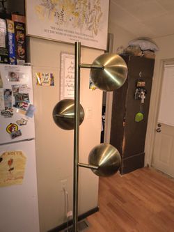 Gold lamp