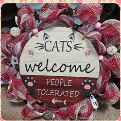 Cat Wreath 
