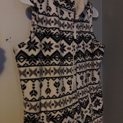pattern vest 