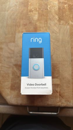 Ring video doorbell