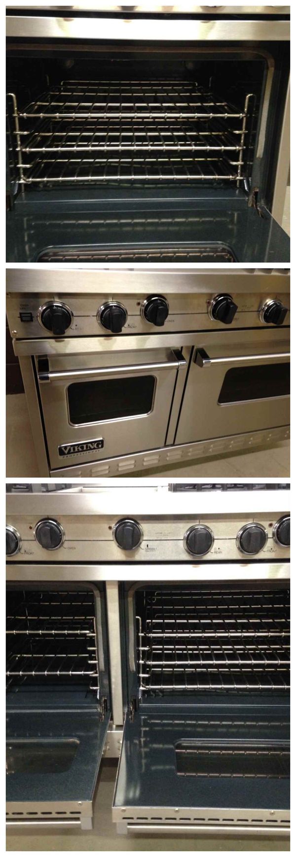 Viking 48" Range VGRC4856GSS Gas Stove 6 Burners Professional