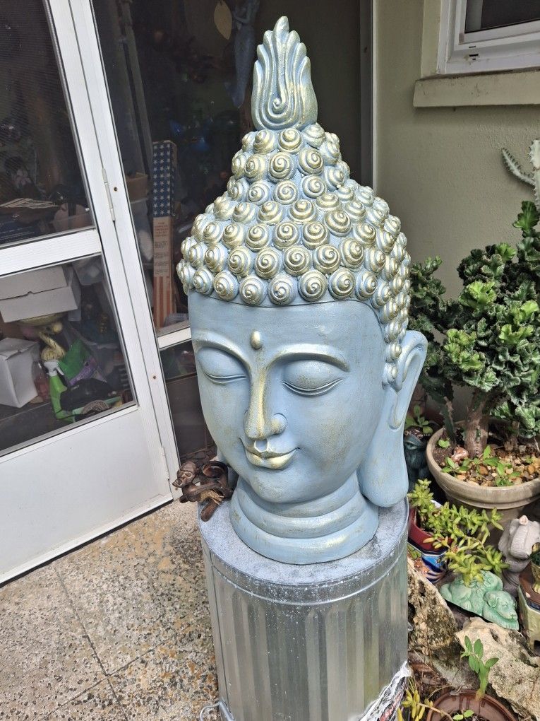 Large 32 In Buddah Head 