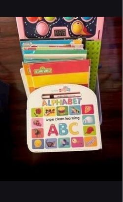 Alphabet-Board Book - Wipe Clean. New, Open Package. Pick Up In Van Nuys