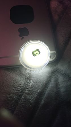 Rare green tourmaline. 4.47 carats. Genuine