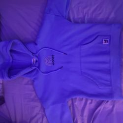 Monet Blue Hoodie Small 