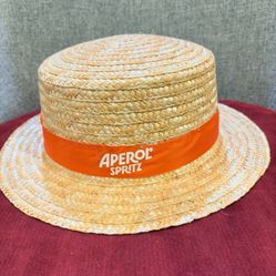 Unisex Never Wear Aperol Spritz Boating Straw Hat