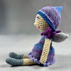 Handmade Stuffed Pixie Fairy Doll