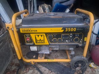 Wen 3500Watt Generator (4 gallon)