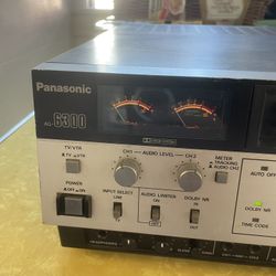 VCR Video Recorder , Editing Pro Model Panasonic AG 6300