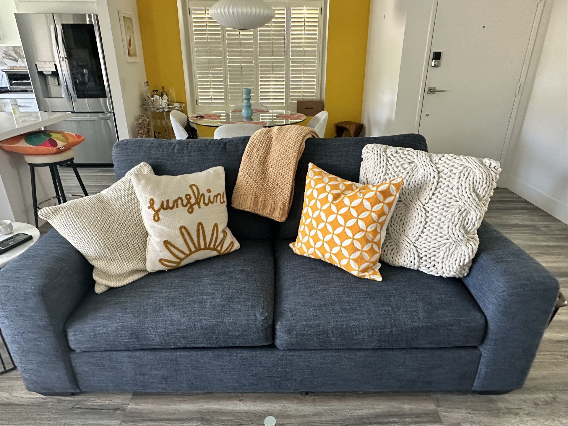Pottery Barn Performance Tweed Couch