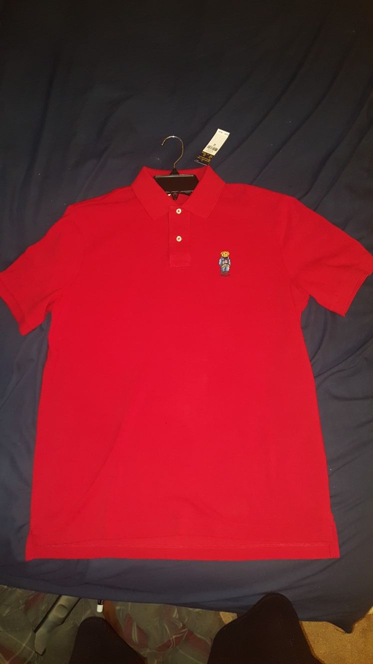 Brand new polo shirts large medium and small sizes