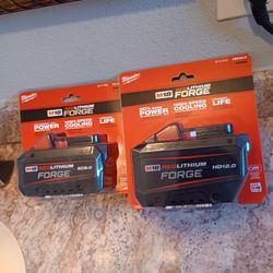 New Milwaukee Forge 8.0 and 12.0 Batteries