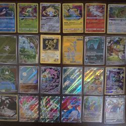ENGLISH POKEMON CARD LOT - FULL ARTS, WOTC FS/FT AS PARTIALS